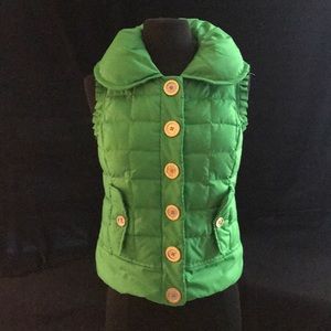 Stay warm in this stylish Juicy Couture puffy vest
